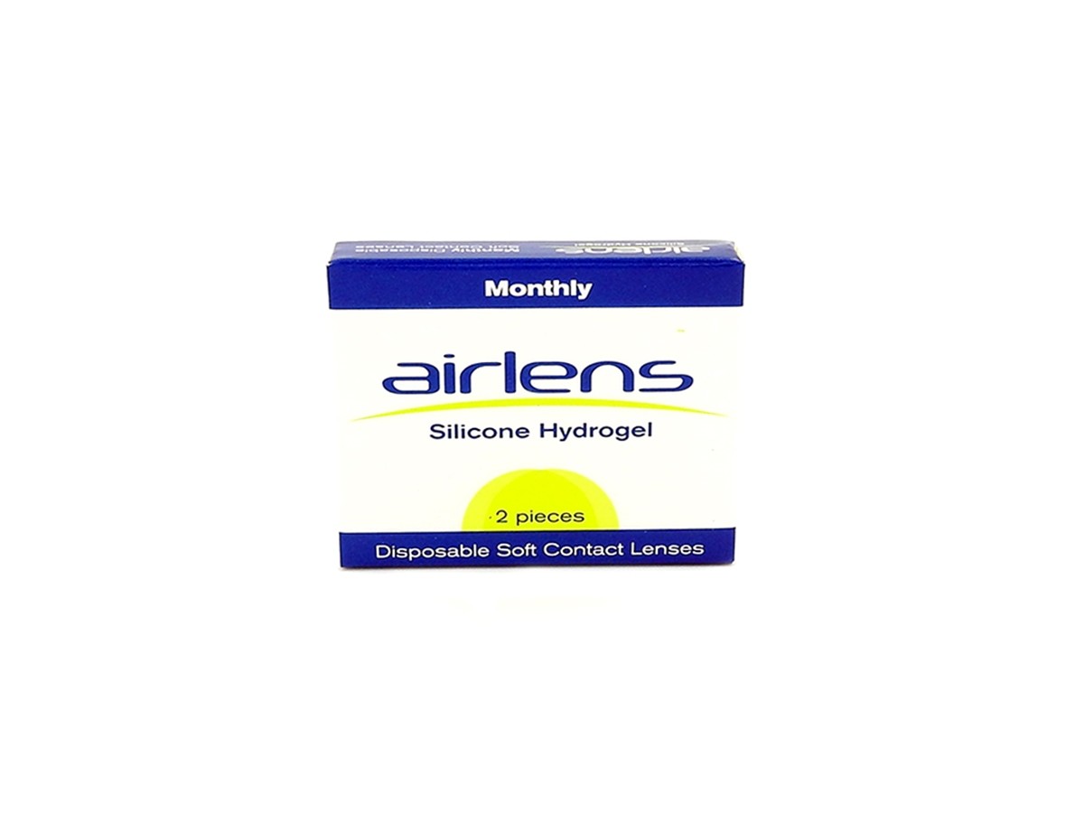 AIRLENS SILICONE HYDROGEL 2PACK