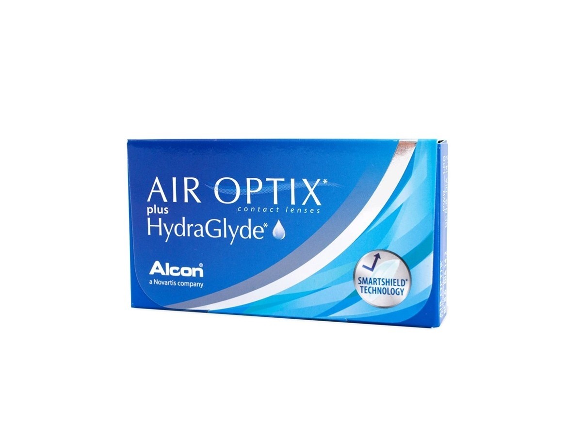 AIROPTIX HYDRAGLYDE PLUS Μηνιαίοι Μυωπίας-Υπερμετρωπίας 6pack