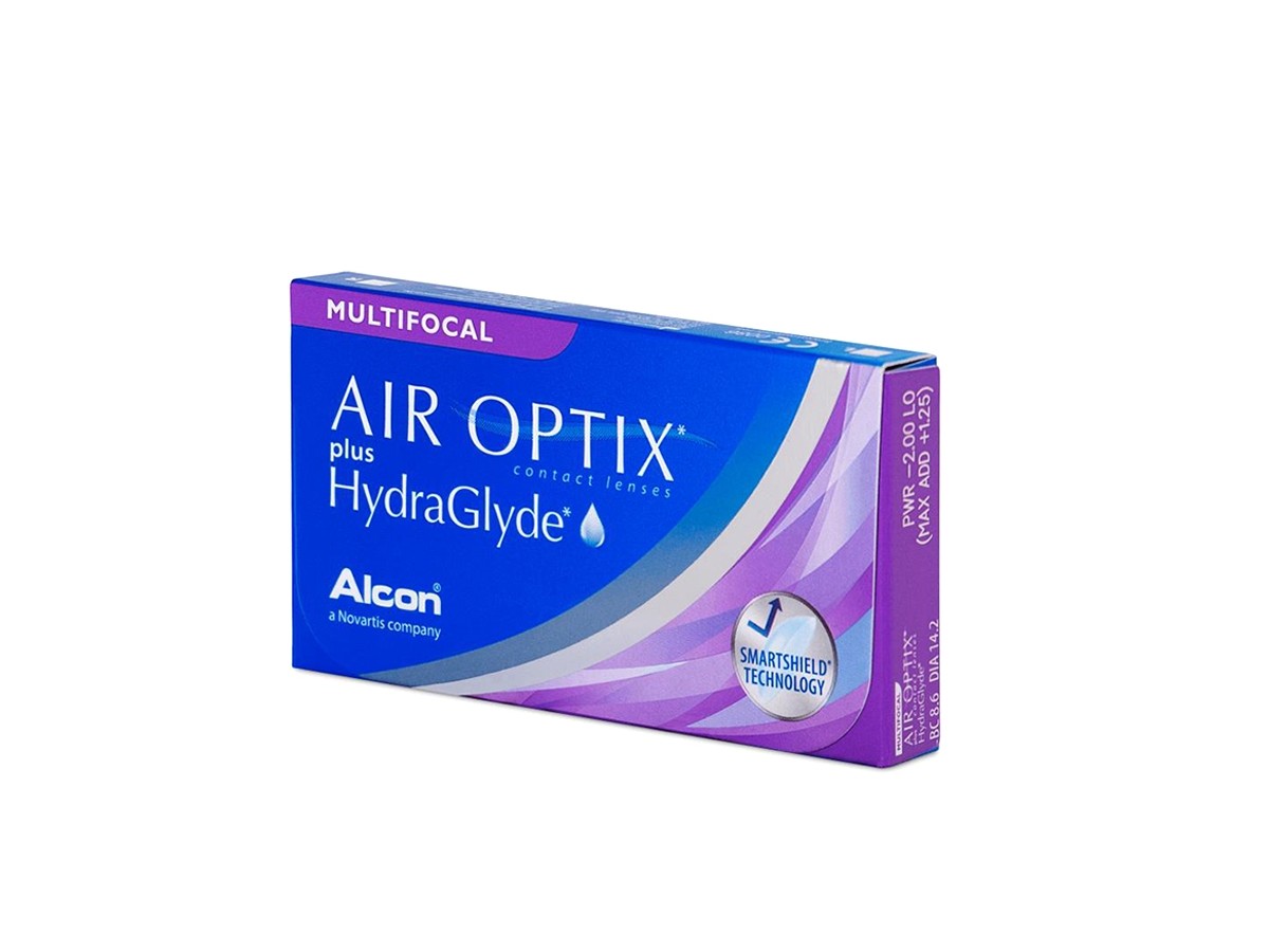 AIROPTIX HYDRAGLYDE PLUS MULTIFOCAL Μηνιαίοι Πολυεστιακοί 3pack