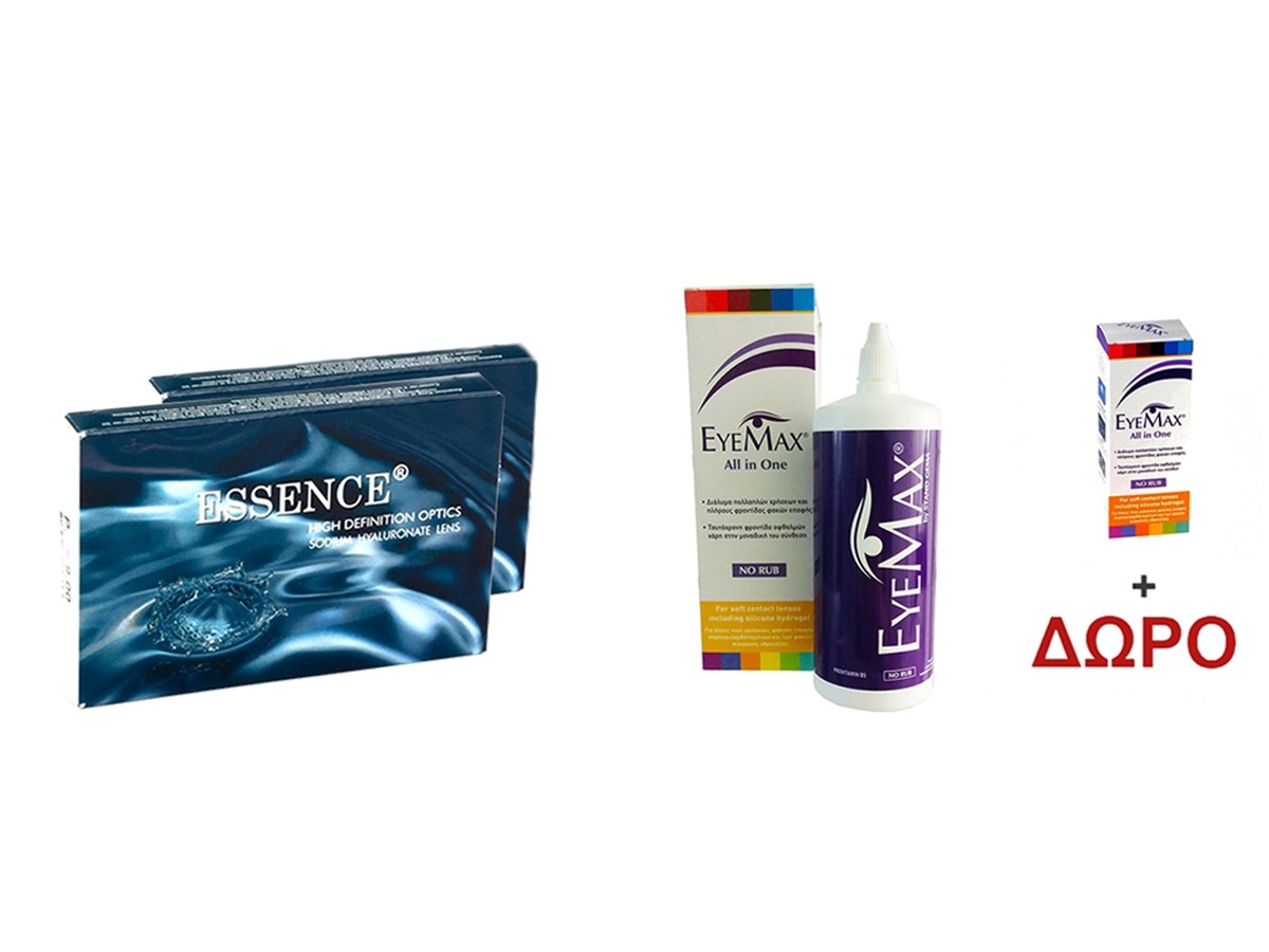 ESSENCE 6pack 2  ΚΟΥΤΙΑ + EYEMAX 360ml + 100ml δώρο - ΠΑΚΕΤΟ ΠΡΟΣΦΟΡΑΣ