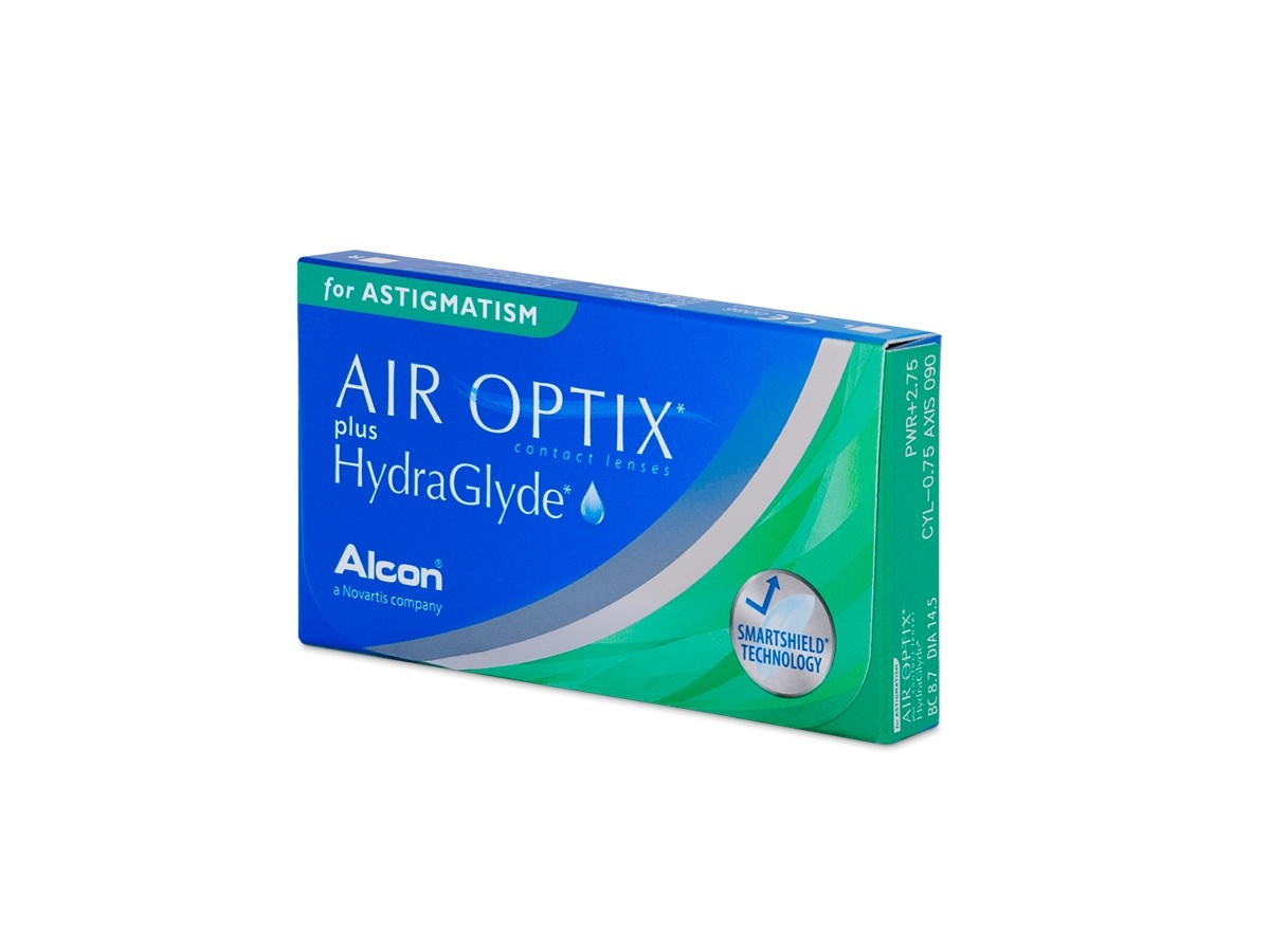 AIROPTIX HYDRAGLYDE PLUS FOR ASTIGMATISM Μηνιαίοι Αστιγματικοί 3pack