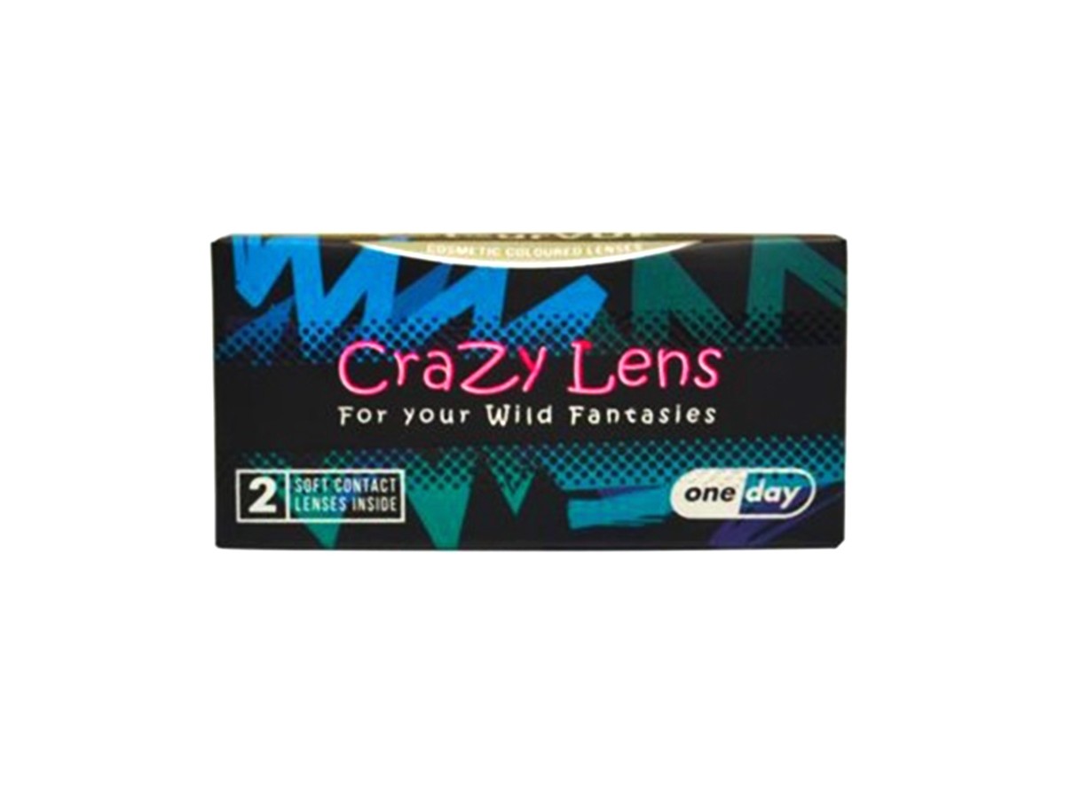 CRAZY LENSES ONE DAY Έγχρωμοι Ημερήσιοι 2τμχ