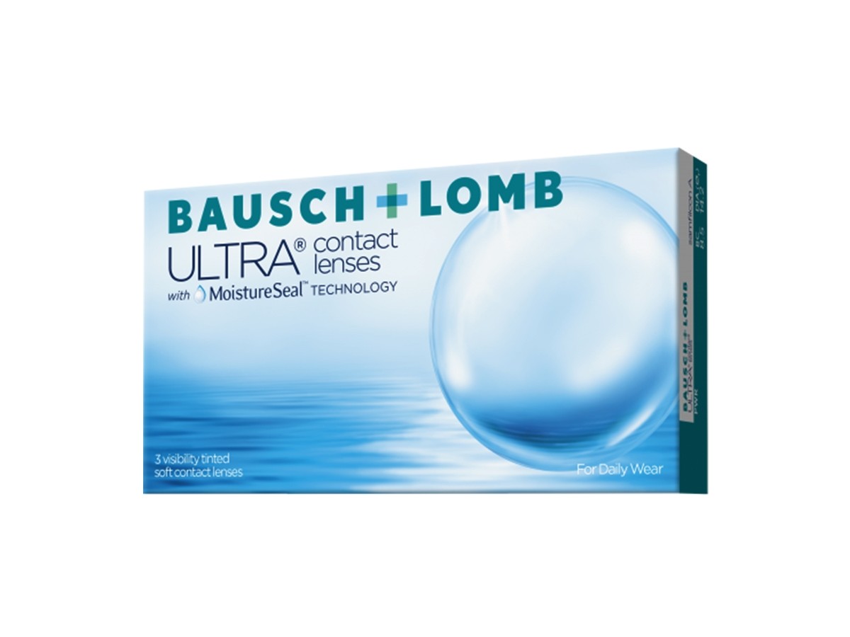 ULTRA Bausch & Lomb 3 Μηνιαίοι Φακοί Επαφής Σιλικόνης Υδρογέλης Καμπυλότητας 8.5