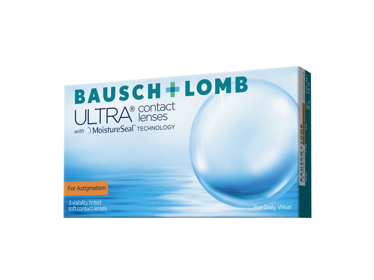 ULTRA  FOR ASTIGMATISM 3 Μηνιαίοι Αστιγματικοί Φακοί Επαφής Σιλικόνης Υδρογέλης