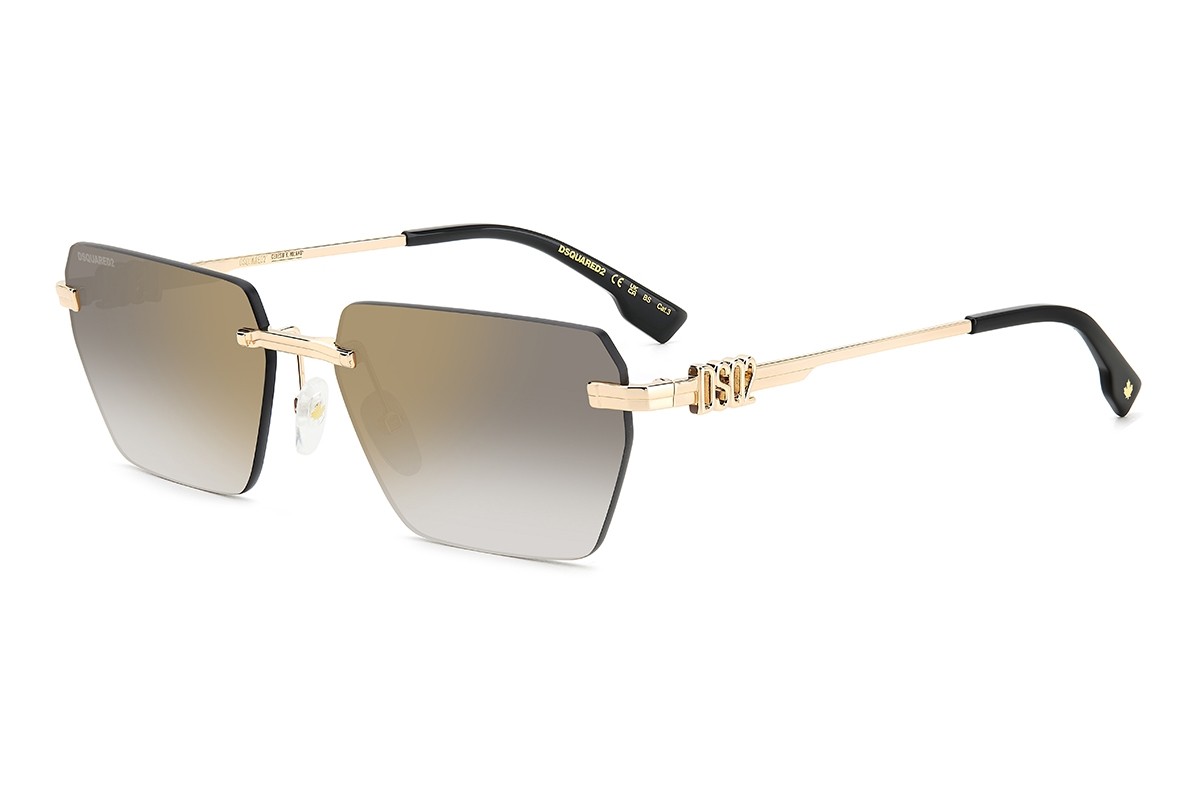 Dsquared2 長方形フレムメカネ D20027 086 Unisex Square sunglasses color with lens only €208.00