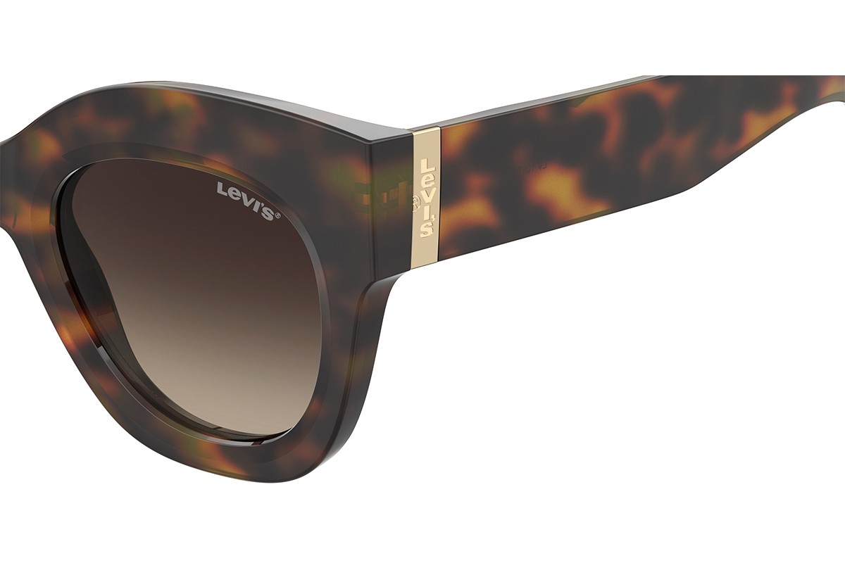 メガネ Levi's Glasses Frame LV5012 086 Leopard Soltex l Levi's 2023 Eyewear Collection | VisionPlus Magazine